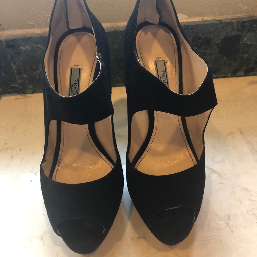 Prada Peep-toe Heels